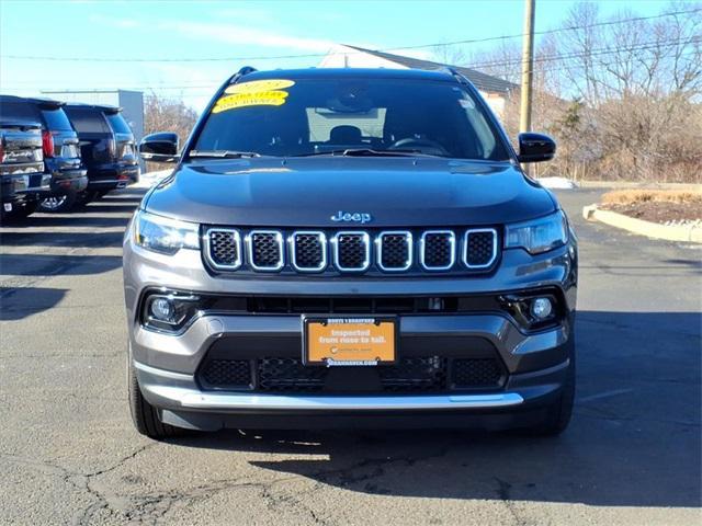used 2023 Jeep Compass car, priced at $23,596