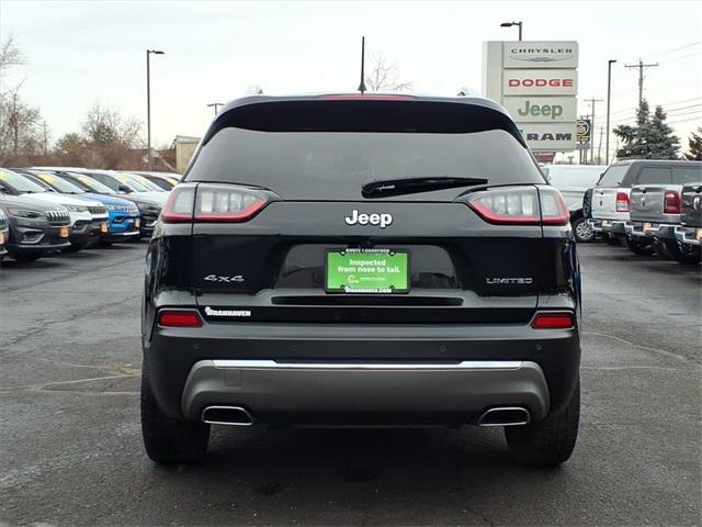 used 2020 Jeep Cherokee car, priced at $19,296