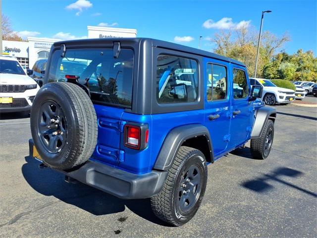 used 2022 Jeep Wrangler Unlimited car, priced at $26,874