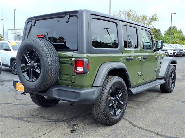 used 2021 Jeep Wrangler Unlimited car, priced at $28,871