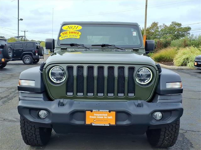 used 2021 Jeep Wrangler Unlimited car, priced at $28,871