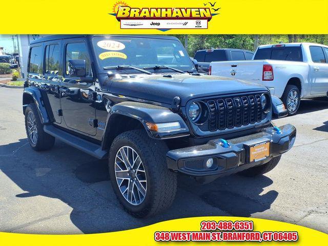 used 2024 Jeep Wrangler 4xe car, priced at $36,554