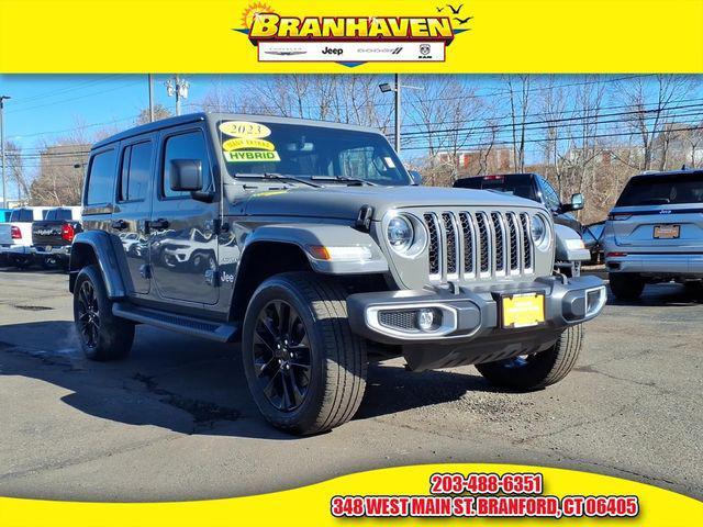 used 2023 Jeep Wrangler 4xe car, priced at $29,495