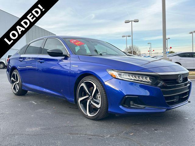 used 2022 Honda Accord Hybrid car, priced at $21,799