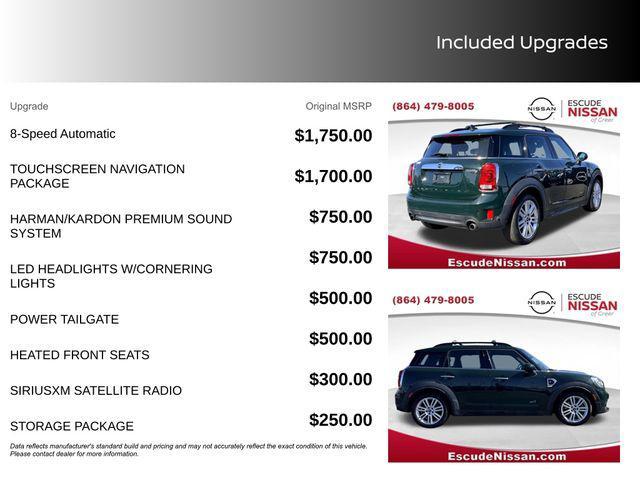 used 2019 MINI Countryman car, priced at $16,998