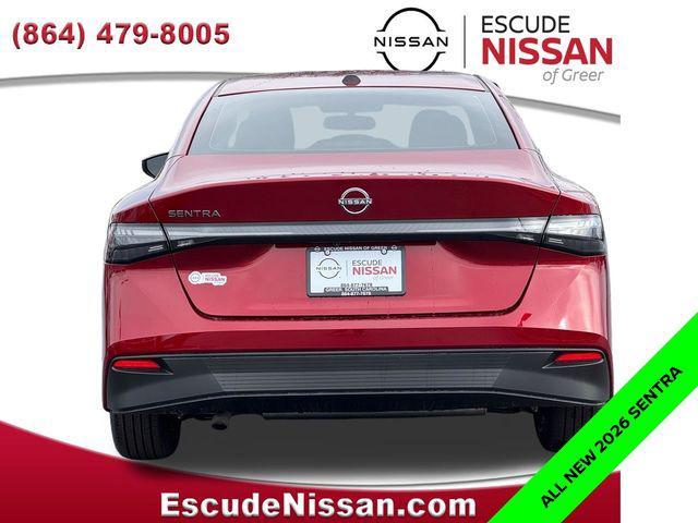 new 2026 Nissan Sentra car, priced at $24,125