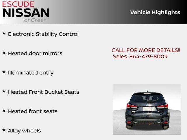 used 2023 Mitsubishi Outlander Sport car, priced at $18,399