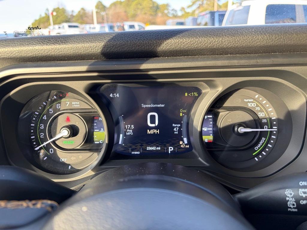 used 2024 Jeep Wrangler 4xe car, priced at $36,237