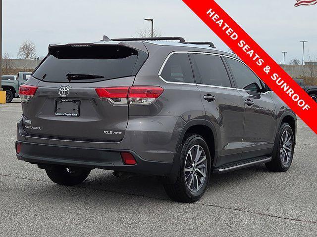 used 2019 Toyota Highlander car, priced at $24,640