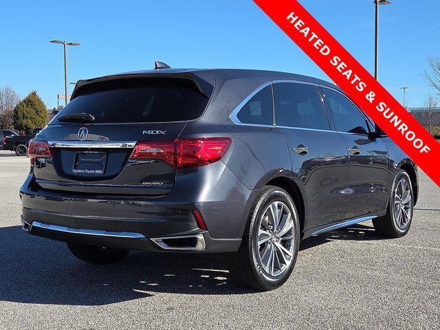used 2019 Acura MDX car, priced at $21,387