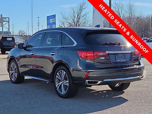 used 2019 Acura MDX car, priced at $21,387
