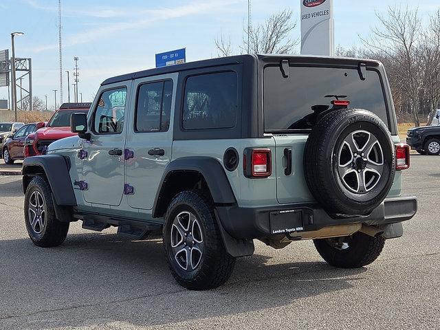 used 2023 Jeep Wrangler car, priced at $29,119
