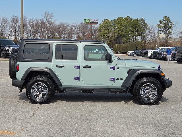 used 2023 Jeep Wrangler car, priced at $29,119