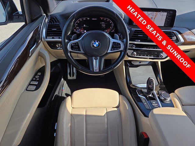 used 2021 BMW X3 car, priced at $34,487