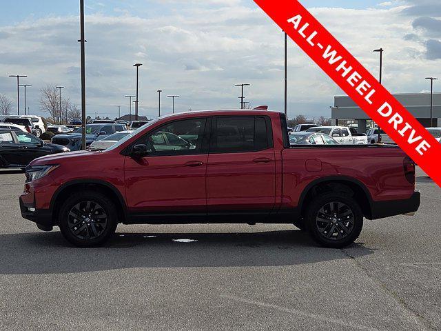 used 2025 Honda Ridgeline car, priced at $36,121