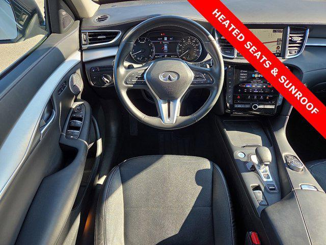 used 2022 INFINITI QX50 car, priced at $28,123