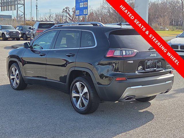 used 2021 Jeep Cherokee car, priced at $22,119