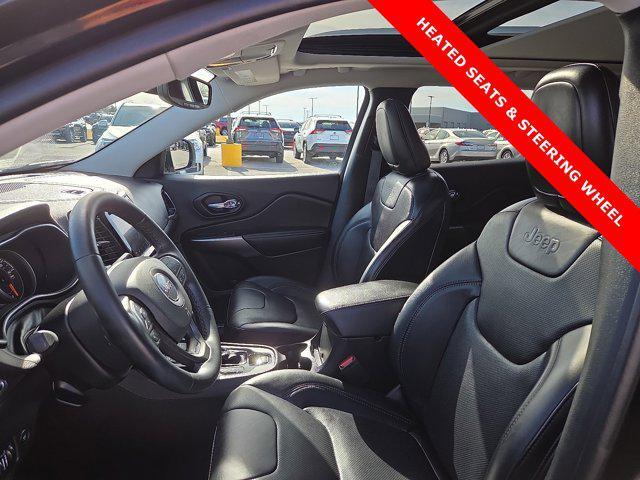 used 2021 Jeep Cherokee car, priced at $22,119