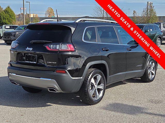 used 2021 Jeep Cherokee car, priced at $22,119