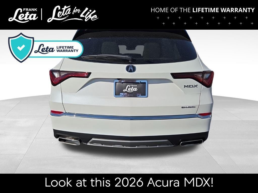 new 2026 Acura MDX car, priced at $49,988