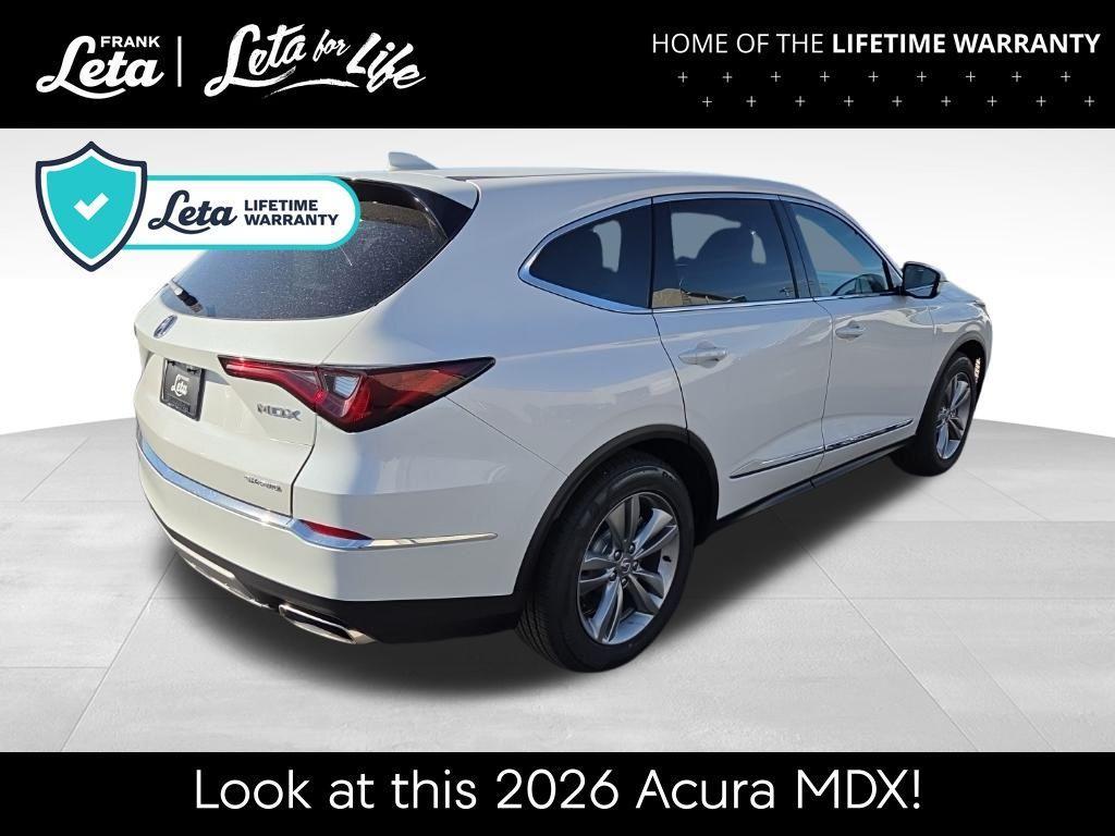 new 2026 Acura MDX car, priced at $49,988