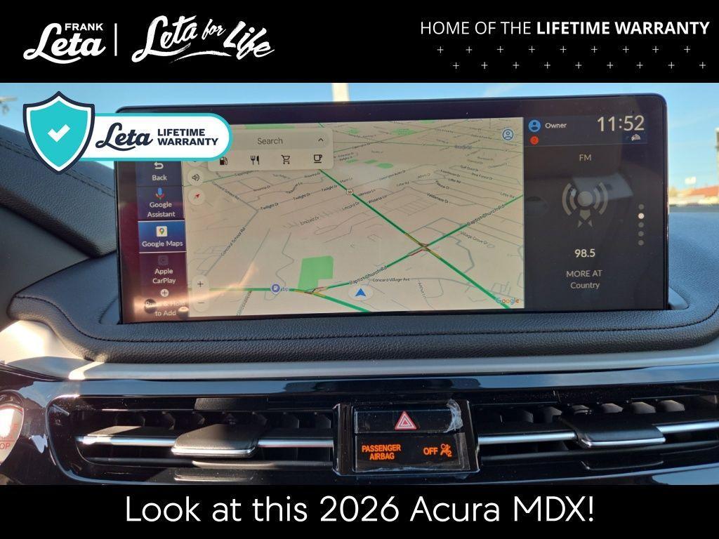 new 2026 Acura MDX car, priced at $49,988