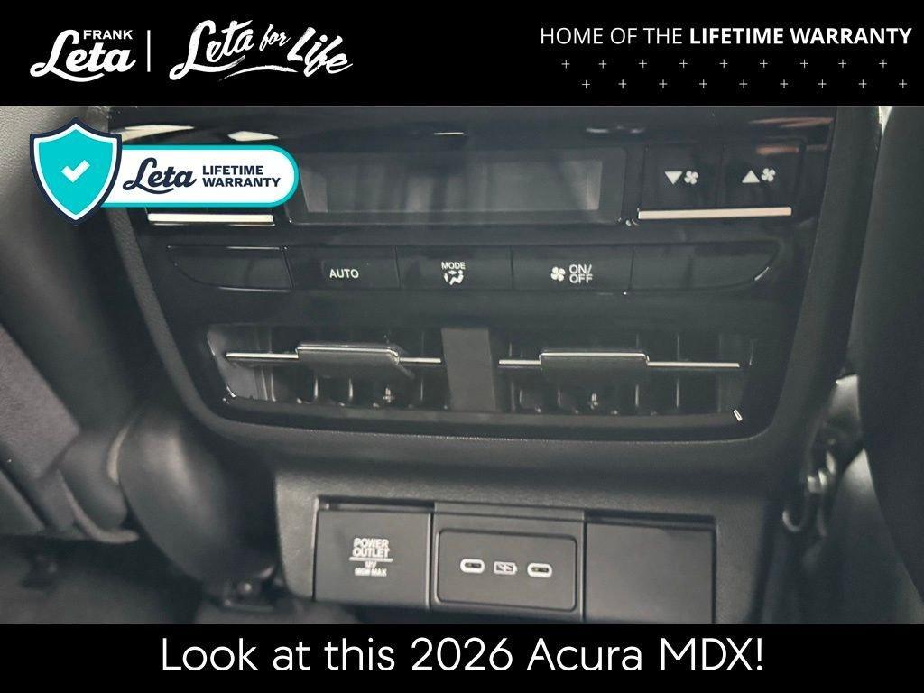new 2026 Acura MDX car, priced at $55,988