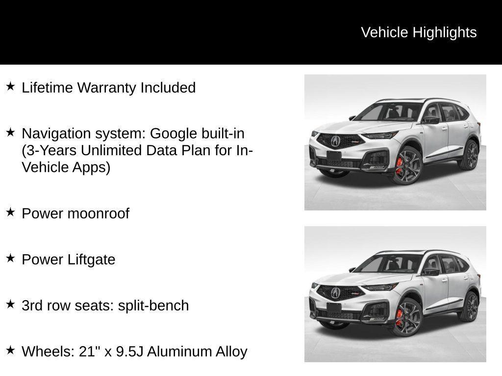 new 2026 Acura MDX car, priced at $71,988