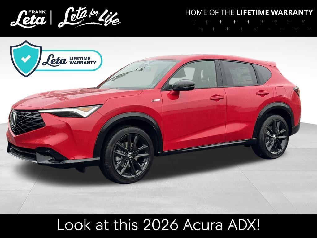 new 2026 Acura ADX car, priced at $39,987
