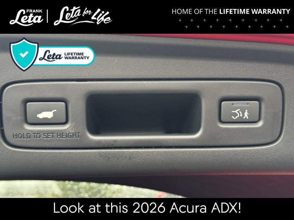 new 2026 Acura ADX car, priced at $39,987