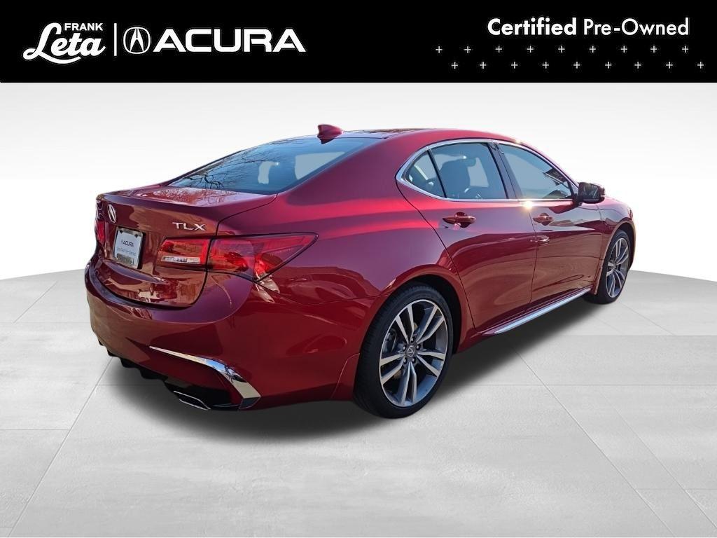 used 2020 Acura TLX car, priced at $23,977