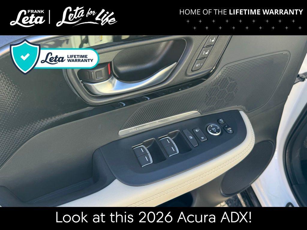 new 2026 Acura ADX car, priced at $40,987