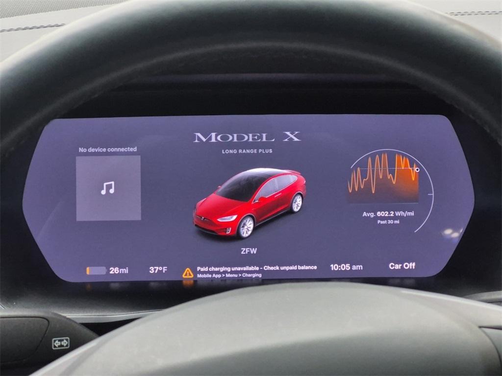 used 2020 Tesla Model X car, priced at $34,892