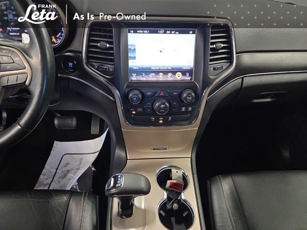 used 2015 Jeep Grand Cherokee car, priced at $12,497