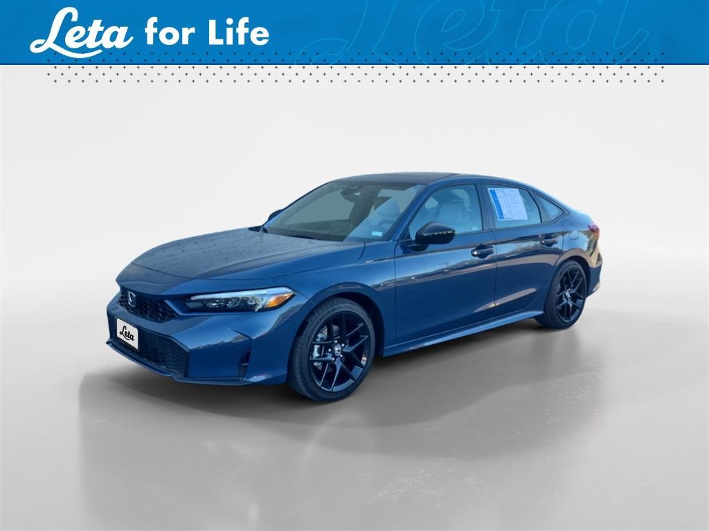 used 2025 Honda Civic Hybrid car, priced at $29,491