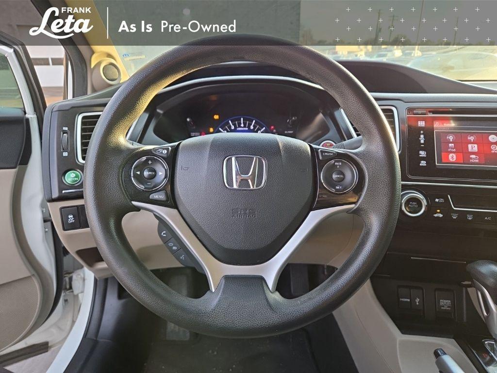 used 2015 Honda Civic car, priced at $14,973
