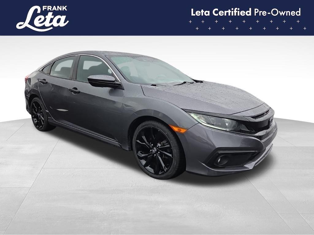 used 2020 Honda Civic car, priced at $20,500
