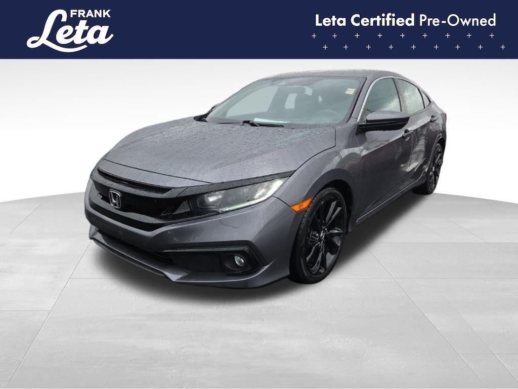 used 2020 Honda Civic car, priced at $20,500