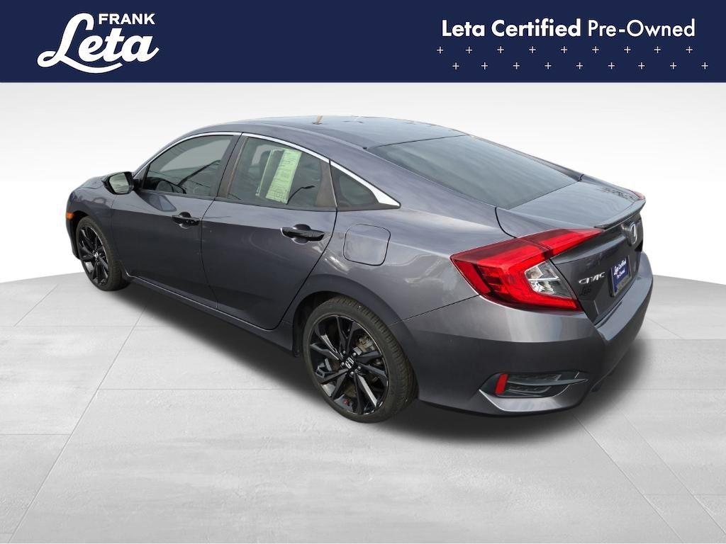 used 2020 Honda Civic car, priced at $20,500
