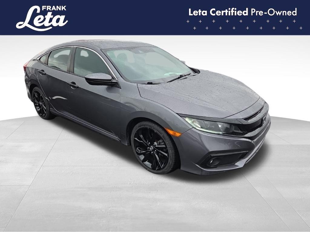 used 2020 Honda Civic car, priced at $20,500