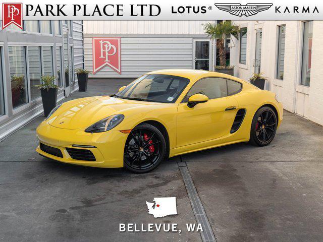 used 2017 Porsche 718 Cayman car, priced at $59,950