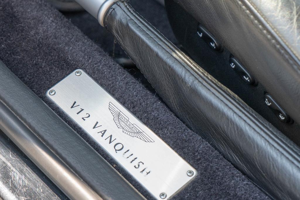 used 2002 Aston Martin V12 Vanquish car, priced at $54,950