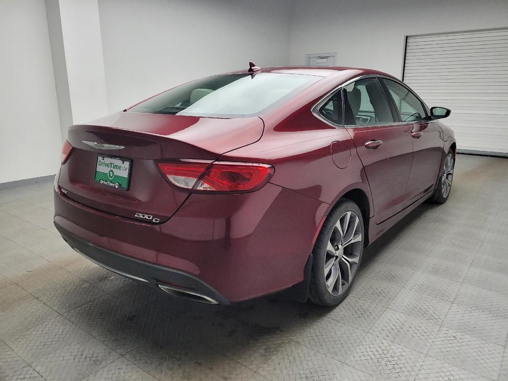 used 2015 Chrysler 200 car, priced at $17,195