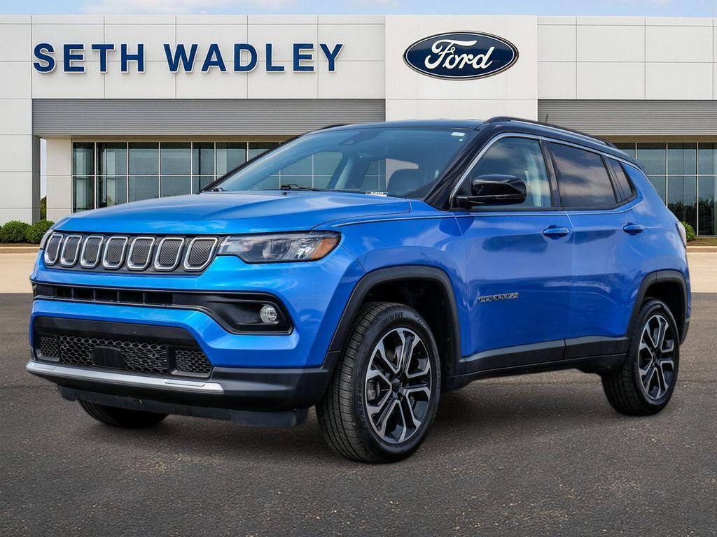 used 2022 Jeep Compass car, priced at $22,850