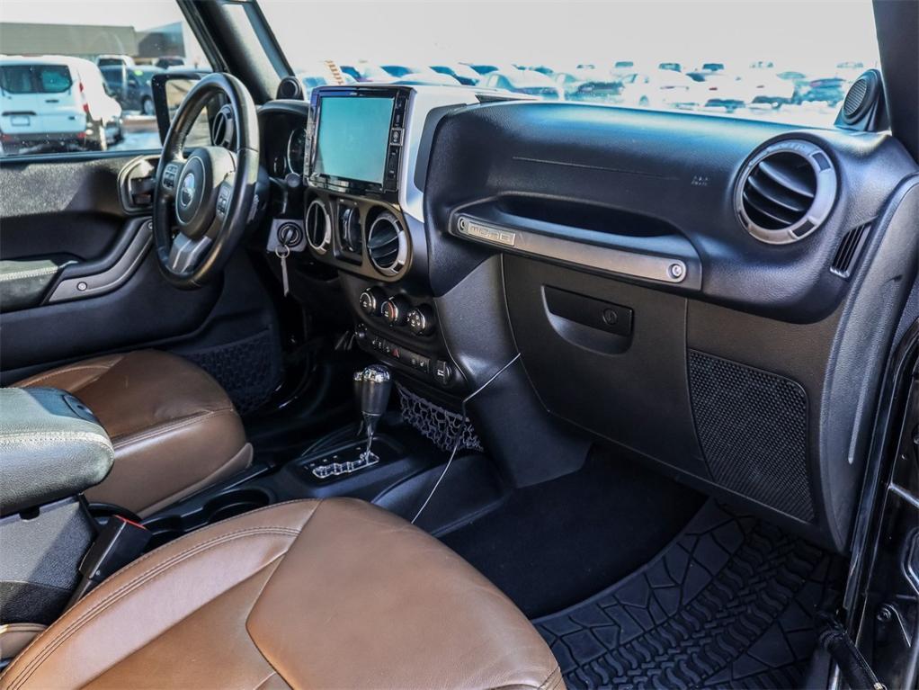 used 2013 Jeep Wrangler Unlimited car, priced at $19,021