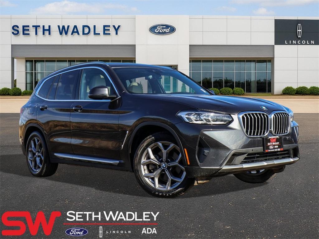 used 2022 BMW X3 car, priced at $27,675