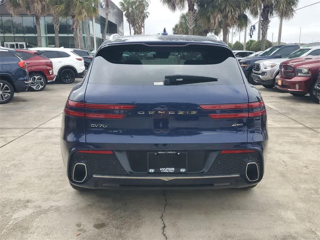used 2025 Genesis GV70 car, priced at $35,109