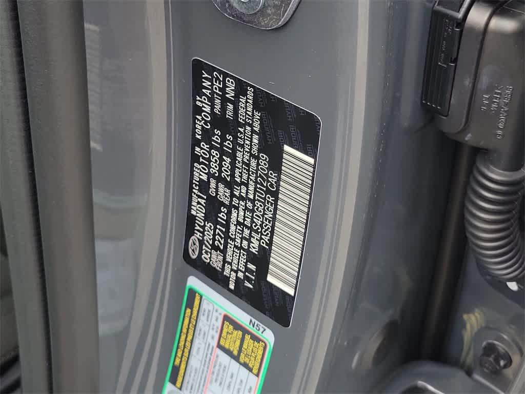 new 2026 Hyundai Elantra car, priced at $27,025