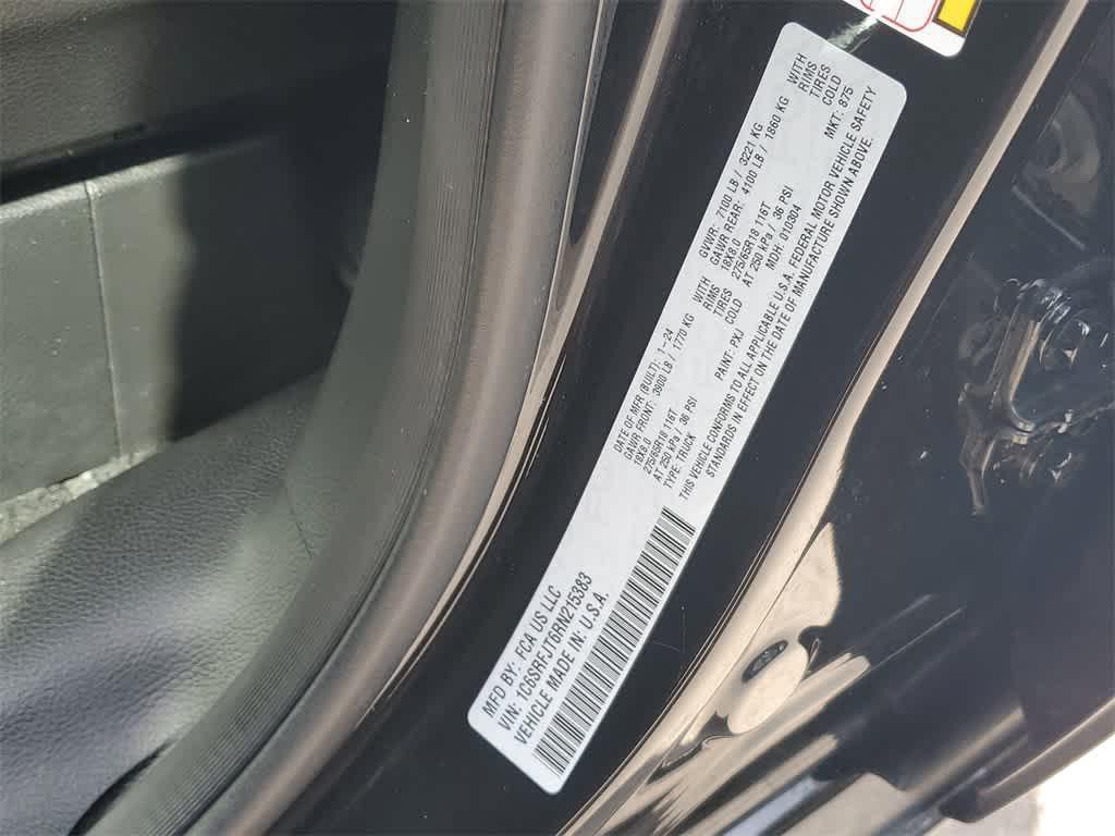 used 2024 Ram 1500 car, priced at $37,308