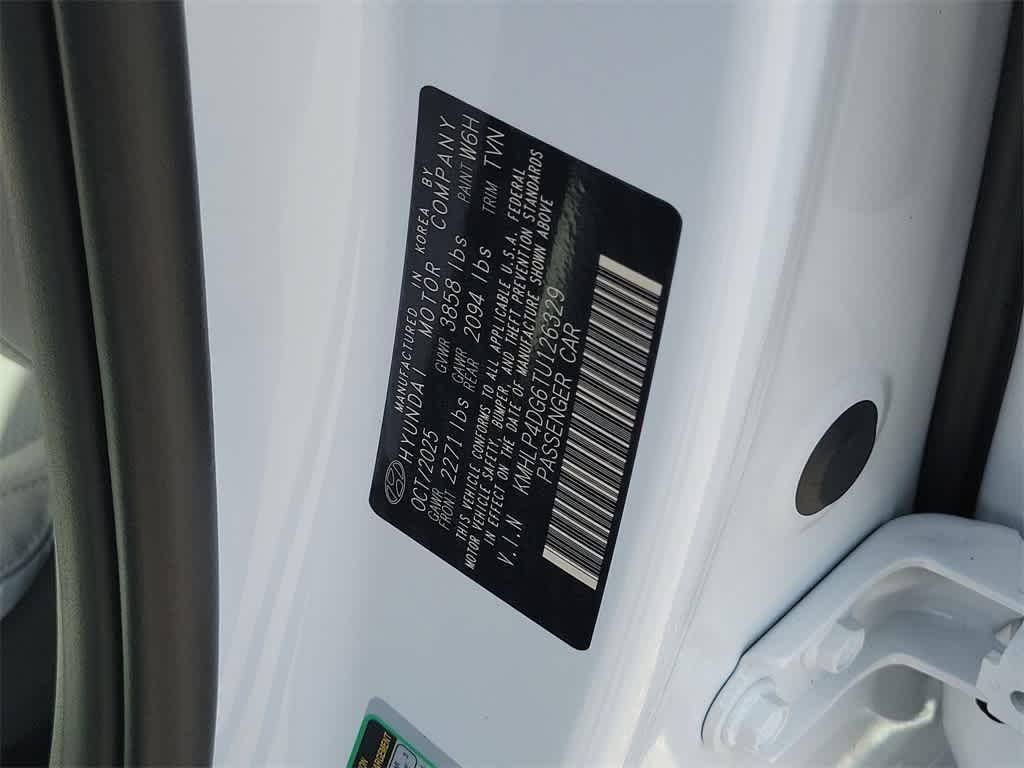 new 2026 Hyundai Elantra car, priced at $29,550